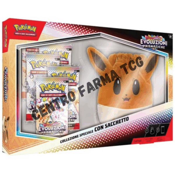 Pokemon Collezione Speciale Evoluzioni Prismatiche con Sacchetto Evee (ITA)