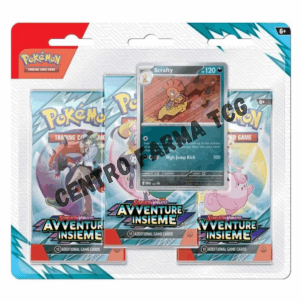 Pokemon Collezione Avventure Insieme-Scrafty (ITA)