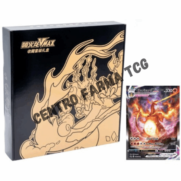 Pokemon Charizard VMAX Collection Set Gift Box (CHI)