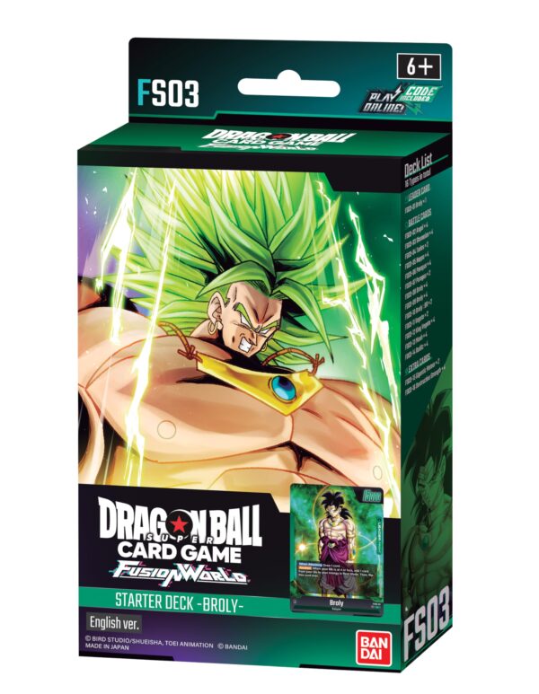 Dragon Ball Super Card Game Fusion World FS03 Starter Deck (ENG)