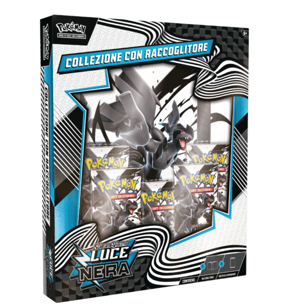 Pokemon Scarlatto e Violetto Collezione con Raccoglitore Luce Nera (ITA)