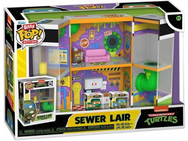 Funko Bitty Pop Tenage Mutant Ninja Turltles Sewer Lair