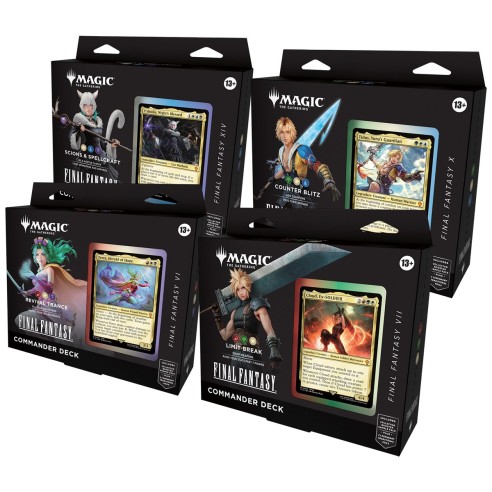 Magic Final Fantasy Display 4 Commander Decks (ENG)