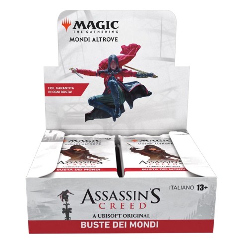 Magic Assassin's Creed Beyond Mondi Altrove Display 24  Buste (ITA)