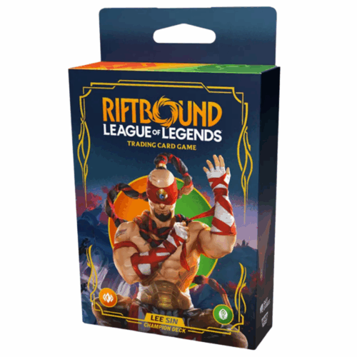 League of Legends RiftBound Lee Sin Champion Deck ENG