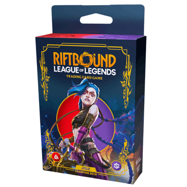 League of Legends RiftBound Jinx Champion Deck ENG