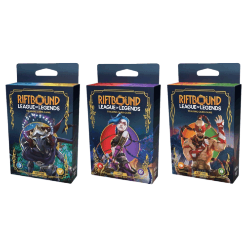 Bundle League of Legends RiftBound Jinx - Viktor - Lee Sin Champion Decks (ENG)