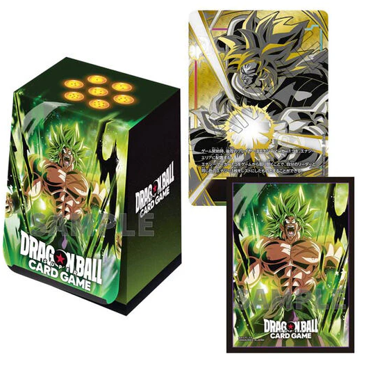 Dragon Ball Super Fusion World Official Cardcase and Card Sleeve Set 04 Broly ENG