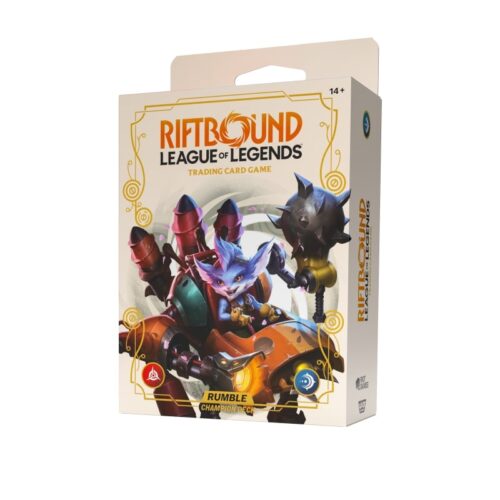 League of Legends RiftBound Rumble Champion Deck ENG