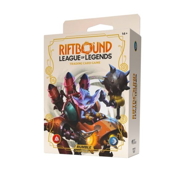League of Legends RiftBound Rumble Champion Deck ENG